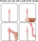 The Beadsmith Crystal FX Positioner Pencil – Hot FX – 6 Inches, 3 Pieces – Waxed Tip Tool for Working with Crystals, Rhinestones, Seed Beads, Flat Back Stones, Diamond Painting & Nail Art